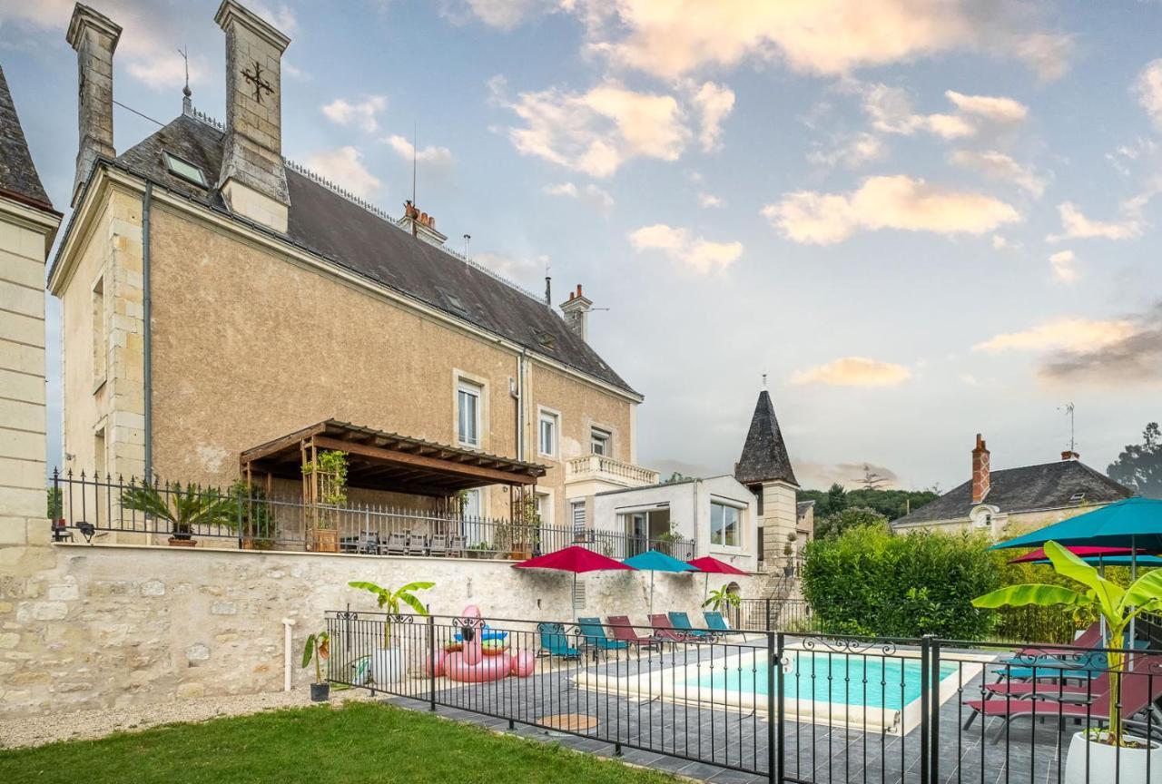 Hotel Manoir Des Bertinieres Cravant-les-Coteaux Exterior foto